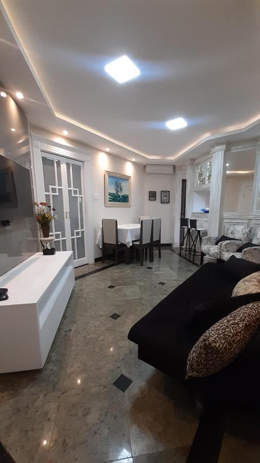 Lindo Flat No Edificio Cosmopolitan, Com Garagem E Piscina Apartamento Santos  Exterior foto