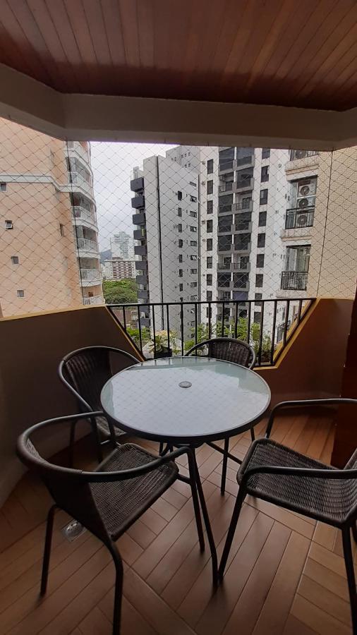 Lindo Flat No Edificio Cosmopolitan, Com Garagem E Piscina Apartamento Santos  Exterior foto